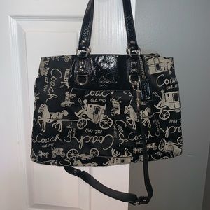 Coach Carriage Logo Purse